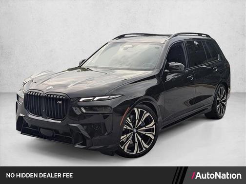 Black Sapphire Metallic 2024 BMW X7 M60i