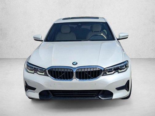 Mineral White Metallic 2019 BMW 330 330i
