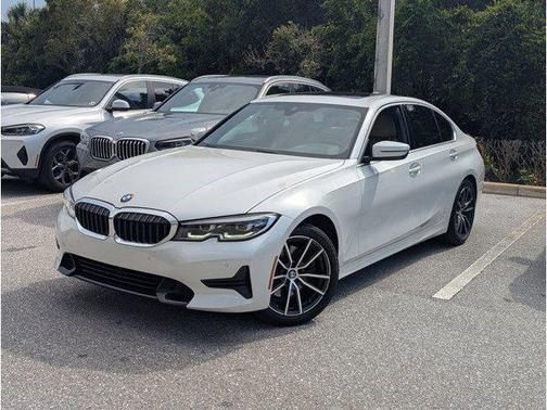 Mineral White Metallic 2019 BMW 330 330i