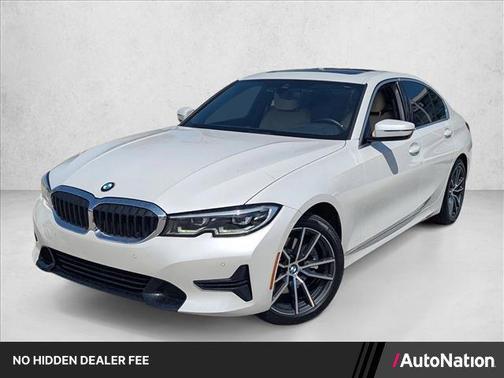 Mineral White Metallic 2019 BMW 330 330i
