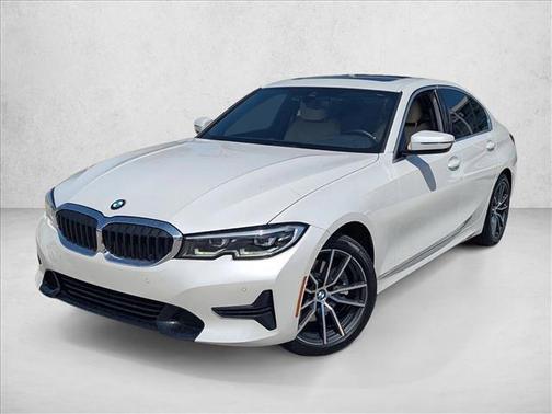 Mineral White Metallic 2019 BMW 330 330i