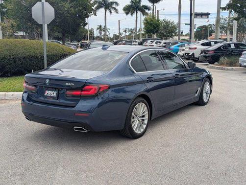 Phytonic Blue Metallic 2023 BMW 530 i