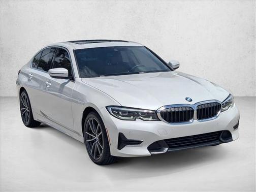 Mineral White Metallic 2020 BMW 330 330i