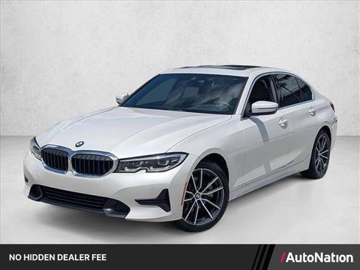 Mineral White Metallic 2020 BMW 330 330i