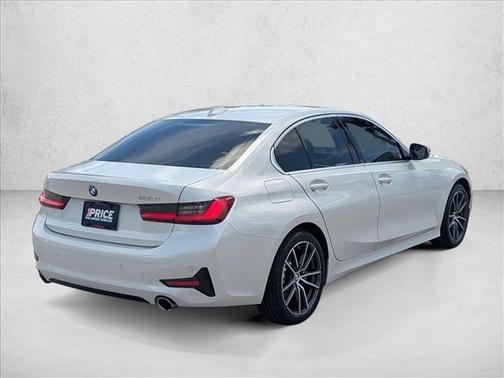 Mineral White Metallic 2020 BMW 330 330i