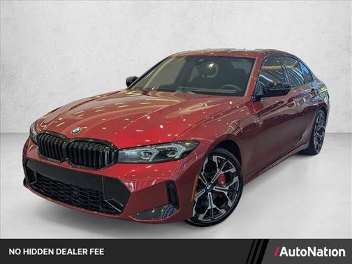 Vegas Red Metallic 2026 BMW 330 NA