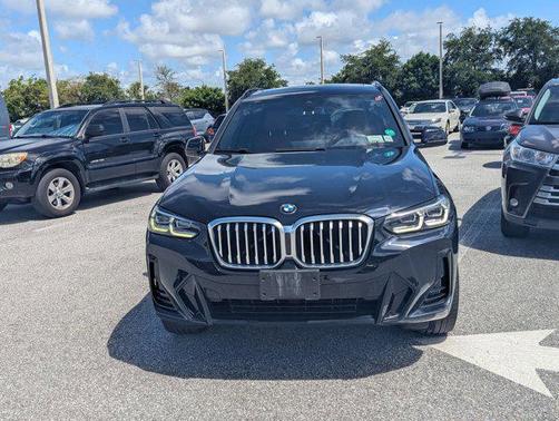 Carbon Black Metallic 2022 BMW X3 xDrive30i
