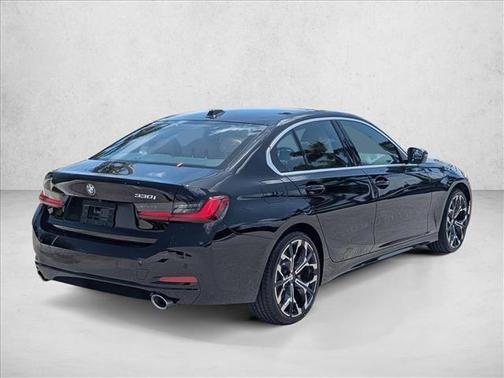 Jet Black 2025 BMW 330 330i Sedan