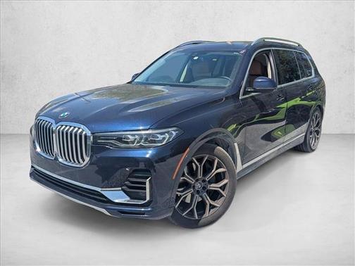Tanzanite Blue II Metallic 2021 BMW X7 xDrive40i