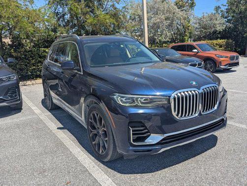 Tanzanite Blue II Metallic 2021 BMW X7 xDrive40i
