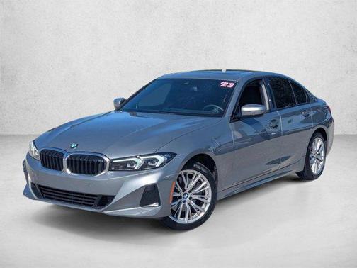 Skyscraper Grey Metallic 2023 BMW 330 330i