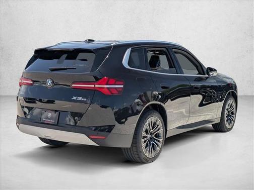 Black Sapphire Metallic 2025 BMW X3 30 xDrive