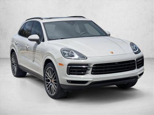 White 2023 Porsche Cayenne Platinum Edition