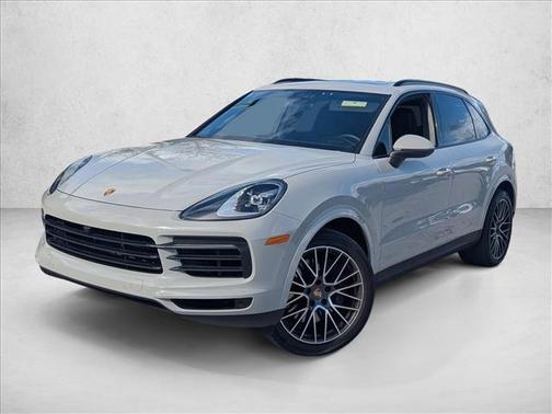 White 2023 Porsche Cayenne Platinum Edition