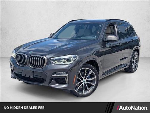 Dark Graphite Metallic 2020 BMW X3 M40i