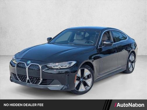 Black Sapphire Metallic 2023 BMW i4 Gran Coupe eDrive35