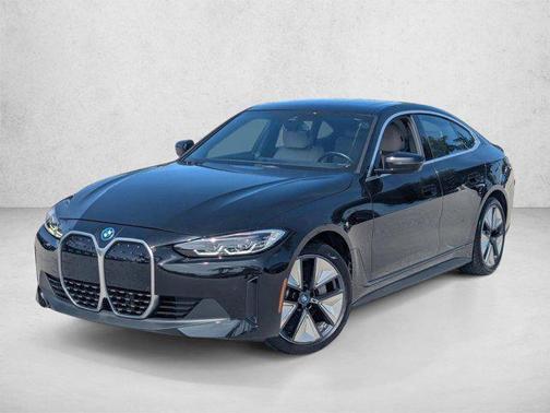 Black Sapphire Metallic 2023 BMW i4 Gran Coupe eDrive35