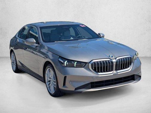 Oxide Grey Metallic 2024 BMW 530 xDrive