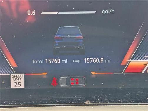 Tanzanite Blue II Metallic 2025 BMW X7 xDrive40i