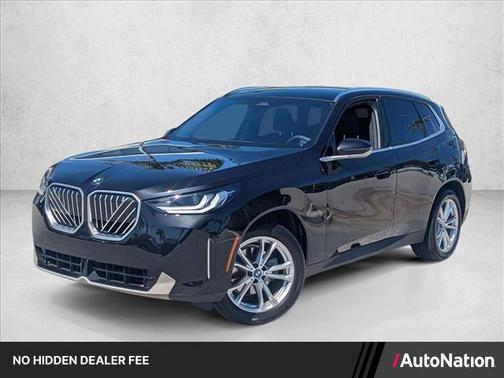 Black Sapphire Metallic 2025 BMW X3 30 xDrive
