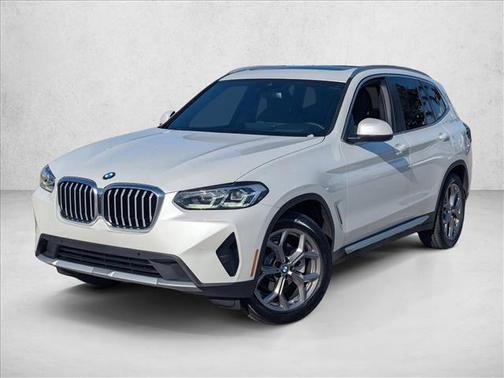 Mineral White Metallic 2022 BMW X3 sDrive30i