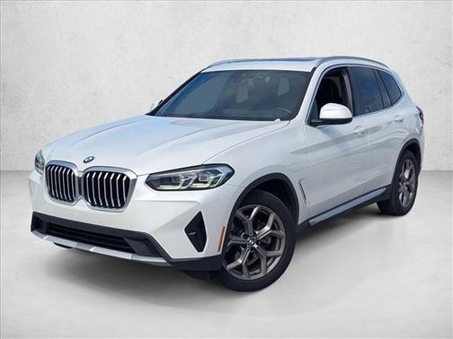 Mineral White Metallic 2022 BMW X3 sDrive30i