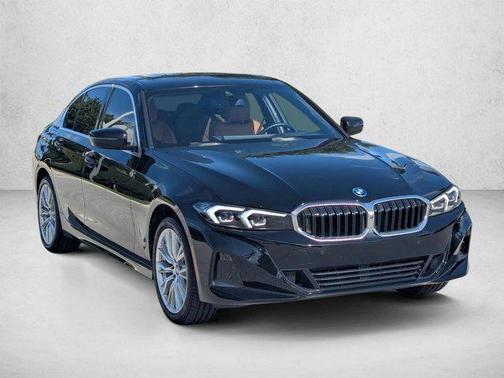 Jet Black 2024 BMW 330e 330e Sedan