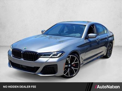 Skyscraper Gray Metallic 2023 BMW M550 i Xdrive