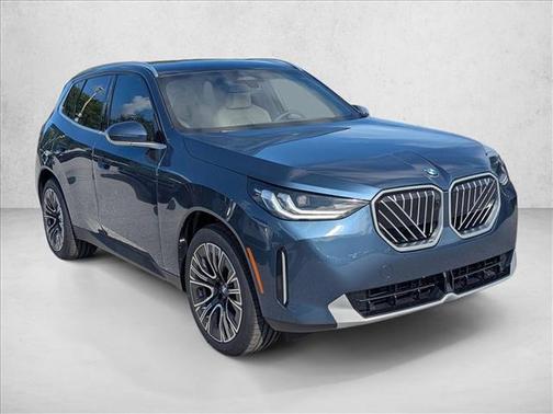 Arctic Race Blue Metallic 2025 BMW X3 30 xDrive