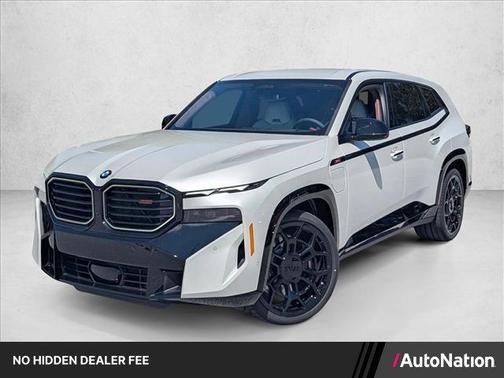Mineral White Metallic 2026 BMW XM Label