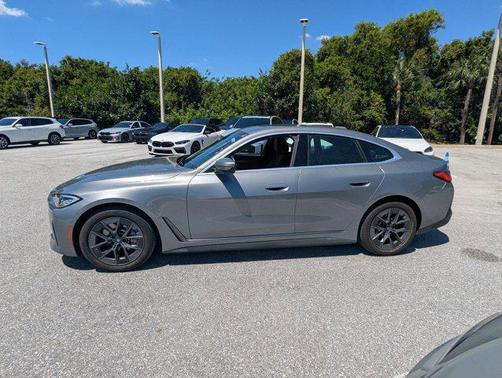 Skyscraper Grey Metallic 2023 BMW i4 Gran Coupe eDrive40