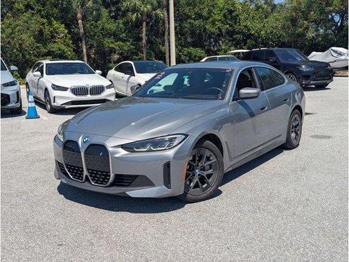 Skyscraper Grey Metallic 2023 BMW i4 Gran Coupe eDrive40