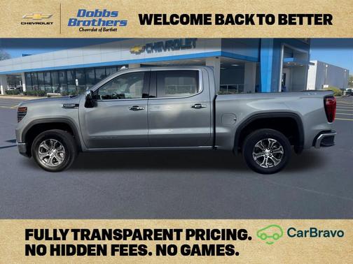 Sterling Metallic 2025 GMC Sierra 1500 SLT