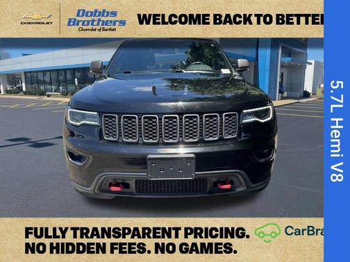 Diamond Black Crystal Pearlcoat 2018 Jeep Grand Cherokee Trailhawk 4x4