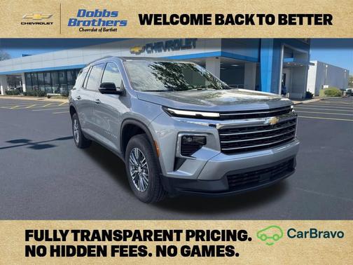 Sterling Gray Metallic 2026 Chevrolet Traverse LT
