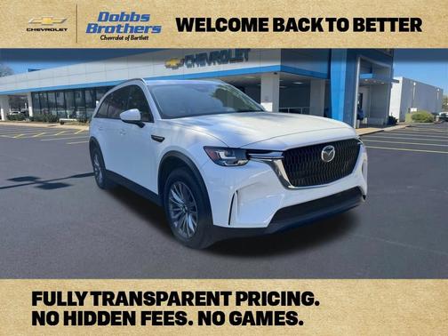 Rhodium White Premium 2024 Mazda CX-90 3.3 Turbo Preferred