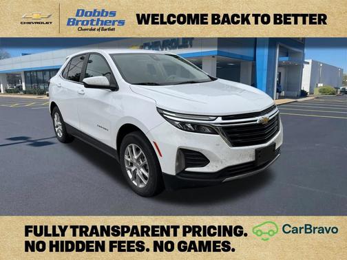 Summit White 2024 Chevrolet Equinox LT