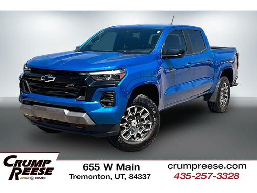 Glacier Blue Metallic 2023 Chevrolet Colorado Z71