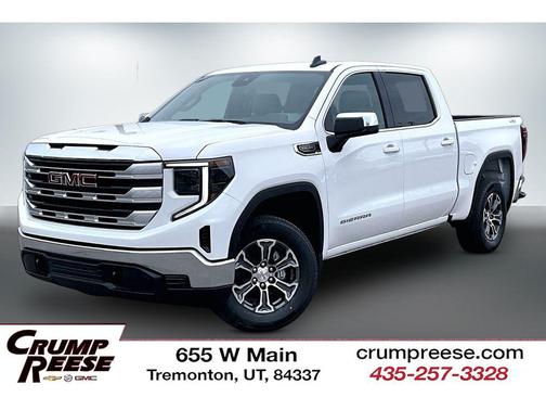 Summit White 2026 GMC Sierra 1500 SLE