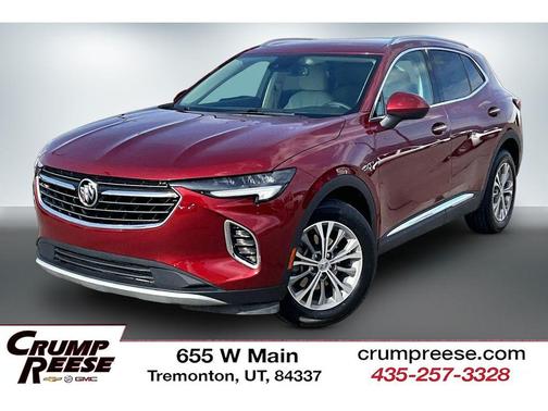 Cinnabar Metallic 2023 Buick Envision Preferred AWD