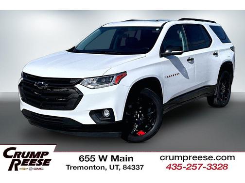 Summit White 2021 Chevrolet Traverse Premier