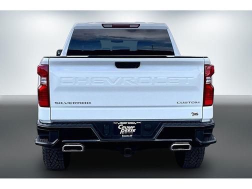 Summit White 2026 Chevrolet Silverado 1500 Custom Trail Boss