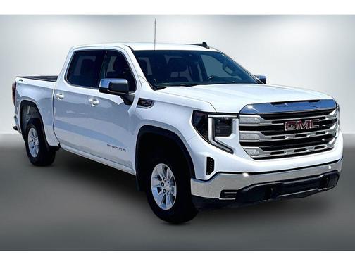Summit White 2023 GMC Sierra 1500 SLE