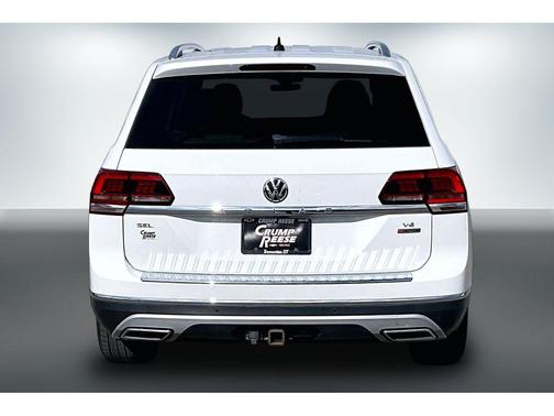 Pure White 2019 Volkswagen Atlas 3.6L SEL Premium