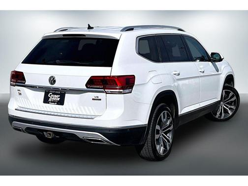 Pure White 2019 Volkswagen Atlas 3.6L SEL Premium