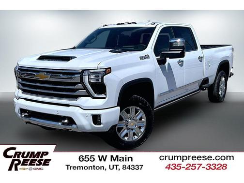 Polar White Tricoat 2026 Chevrolet Silverado 3500 High Country
