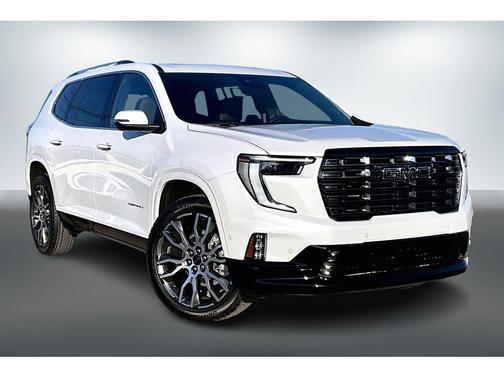 Glacier White Tricoat 2026 GMC Acadia Denali