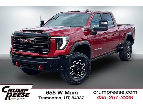 Volcanic Red Tintcoat 2026 GMC Sierra 2500 AT4X