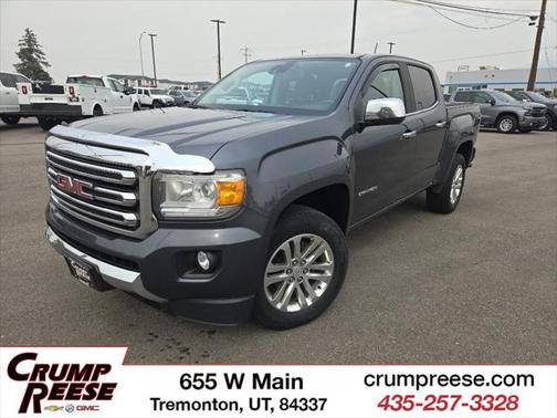 Cyber Gray Metallic 2017 GMC Canyon SLT