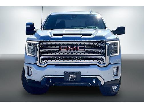White Frost Tricoat 2020 GMC Sierra 3500 Denali
